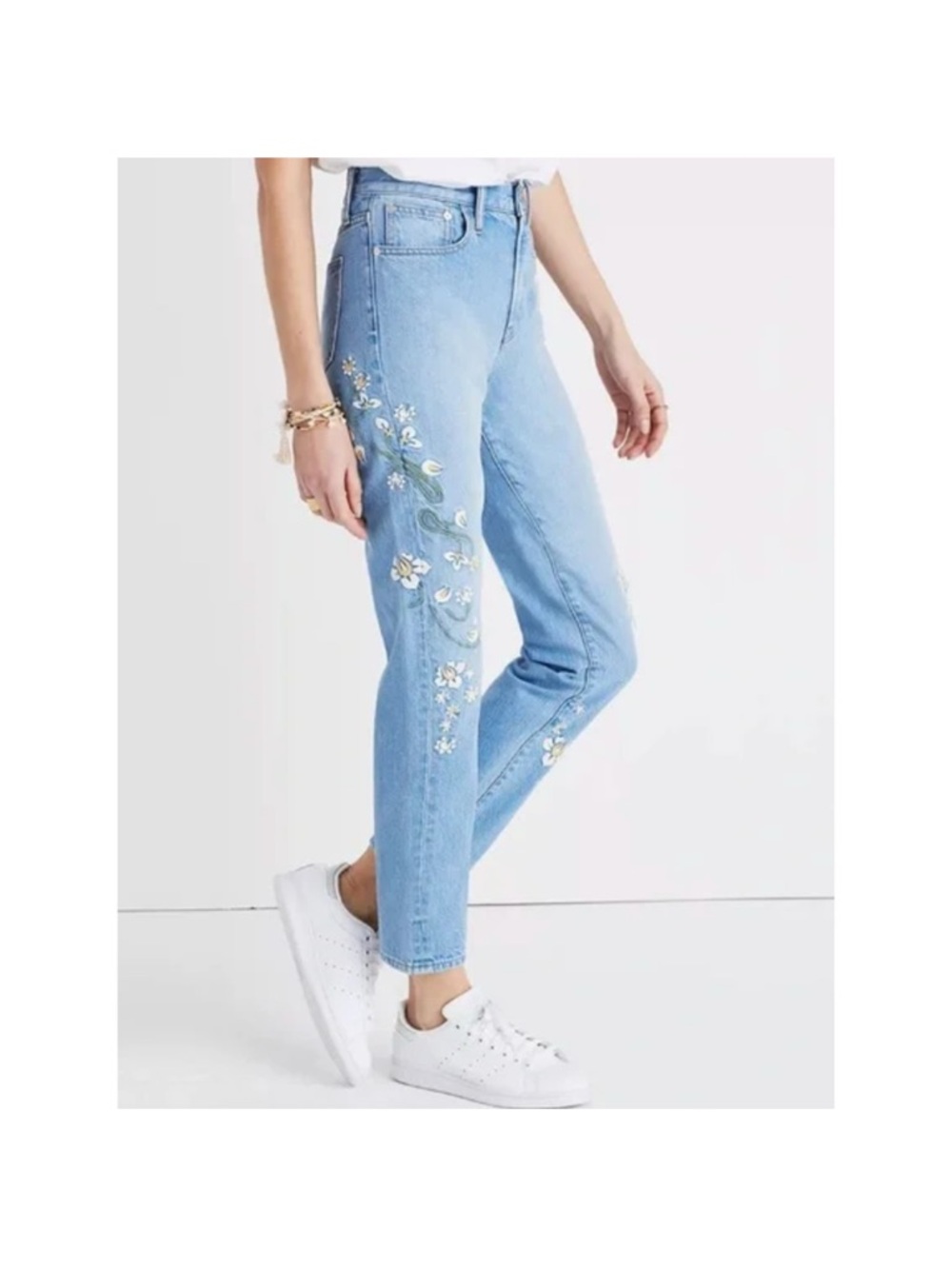 Madewell The Perfect Vintage Jean Embroidered Edition Size 26 - Picture 2 of 8